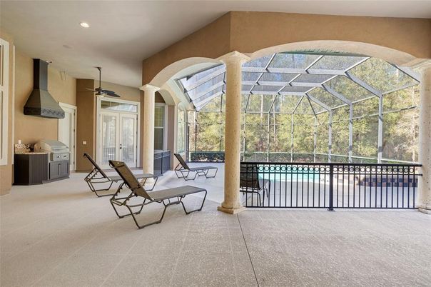 Glass Ceilings, Interior, Pool, Recessed Lighting, Sun Room
