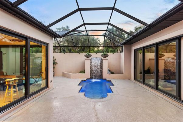 Glass Ceilings, Interior, Pool, Sun Room
