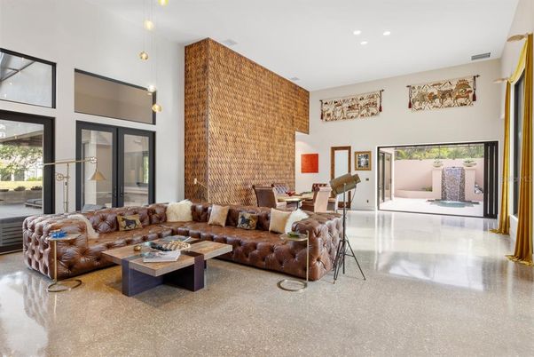 Dining room, Interior, Living room, Pendant Lights, Recessed Lighting