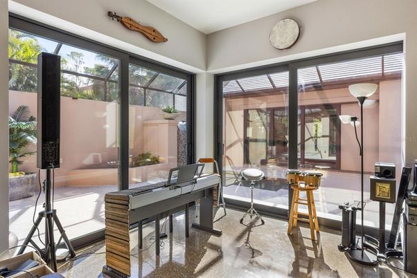 Home Office, Interior, Sun Room