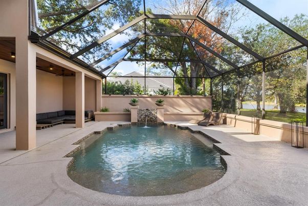 Glass Ceilings, Interior, Pool, Sun Room