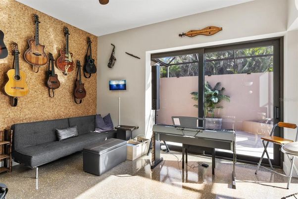 Home Office, Interior, Piano