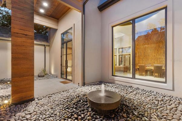 Interior, Recessed Lighting, Wooden Walls