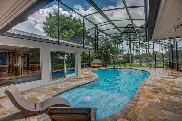 Glass Ceilings, Interior, Pool, Sun Room