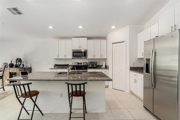 Interior, Kitchen, Recessed Lighting, Stainless Steel Appliances