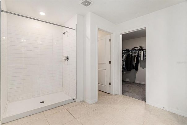 Bathroom, Interior, Recessed Lighting, Walk-in Closets