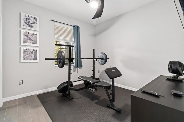 Fitness Equipment, Interior, Wood Texture Flooring