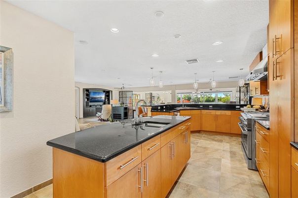 Interior, Kitchen, Pendant Lights, Recessed Lighting