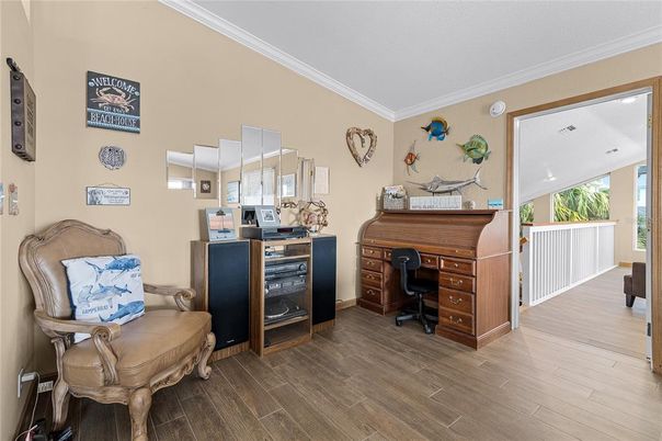 Home Office, Interior, Wood Texture Flooring
