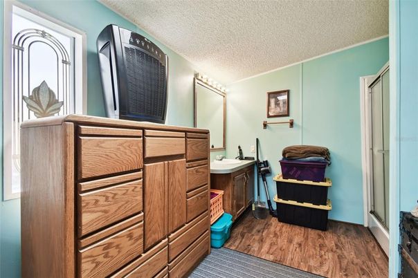Bathroom, Interior, Wood Texture Flooring