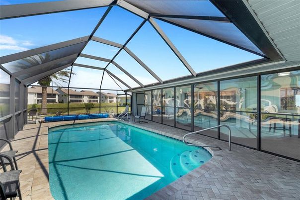 Glass Ceilings, Interior, Pool, Sun Room
