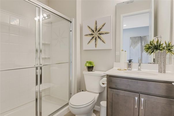 Bathroom, Glass Shower, Interior
