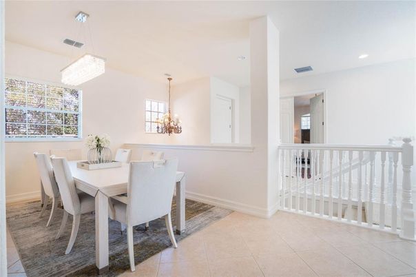 Chandelier, Dining room, Interior, Pendant Lights, Recessed Lighting