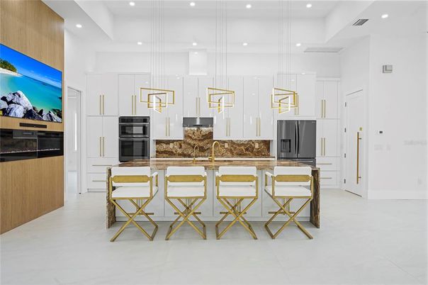 Interior, Kitchen, Pendant Lights, Recessed Lighting