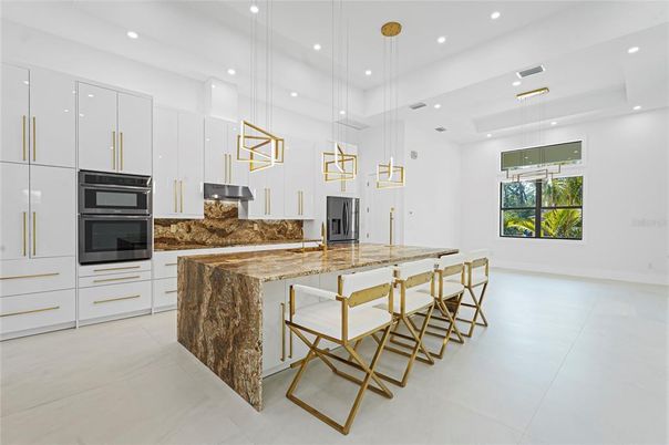 Interior, Kitchen, Pendant Lights, Recessed Lighting
