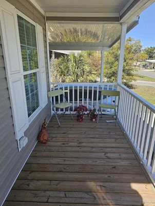 Interior, Sun Room, Wood Texture Flooring