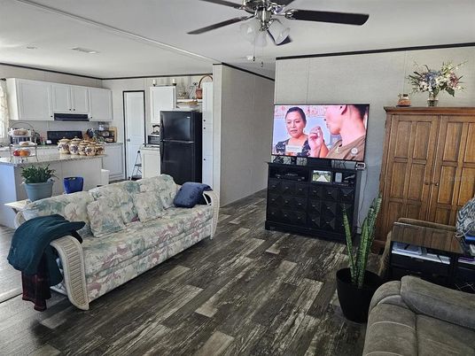 Interior, Kitchen, Living room, Wood Texture Flooring