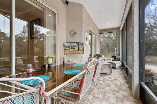 Interior, Recessed Lighting, Sun Room