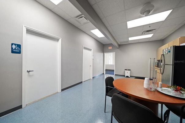 Dining room, Interior, Recessed Lighting