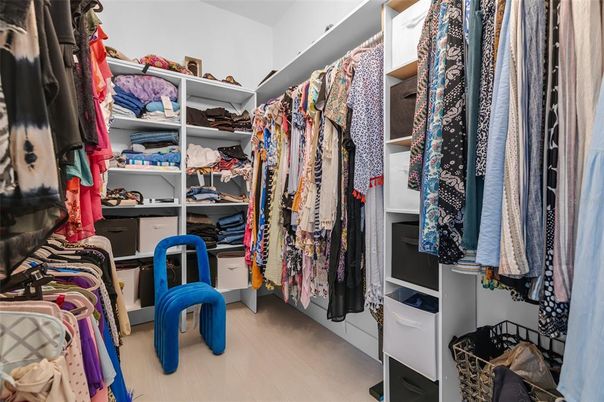 Interior, Walk-in Closets, Wood Texture Flooring