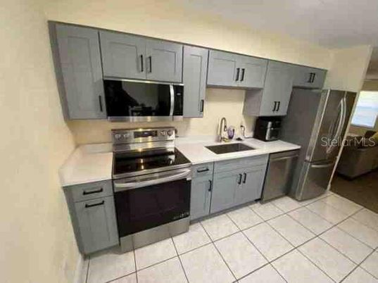 Interior, Kitchen, Stainless Steel Appliances