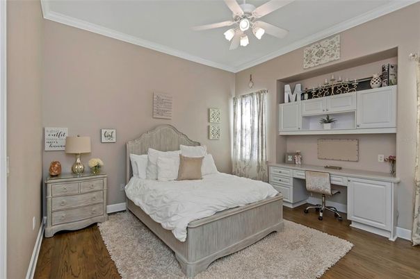 Bedroom, Home Office, Interior, Wood Texture Flooring