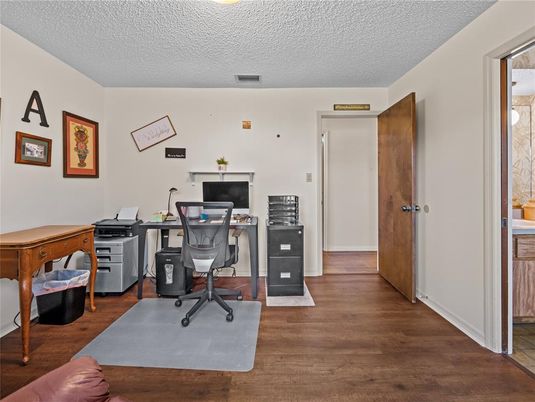 Home Office, Interior, Wood Texture Flooring