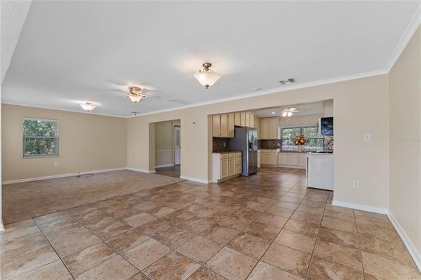 Empty room, Interior, Kitchen