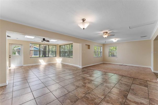 Empty room, Interior