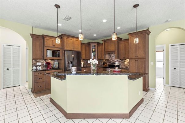 Interior, Kitchen, Pendant Lights, Recessed Lighting