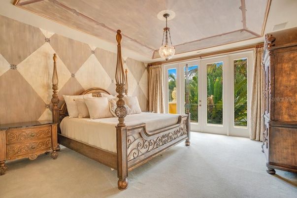 Bedroom, Interior, Pendant Lights