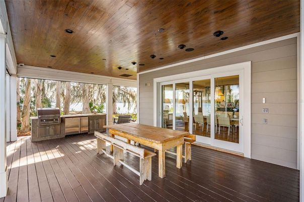 Exterior, Wooden Ceilings, Wood Texture Flooring