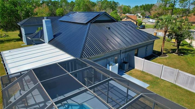 Exterior, Solar Panels