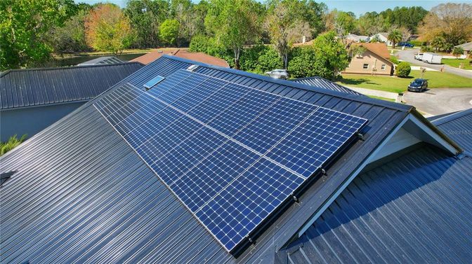Exterior, Solar Panels