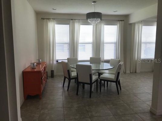 Chandelier, Dining room, Interior, Recessed Lighting