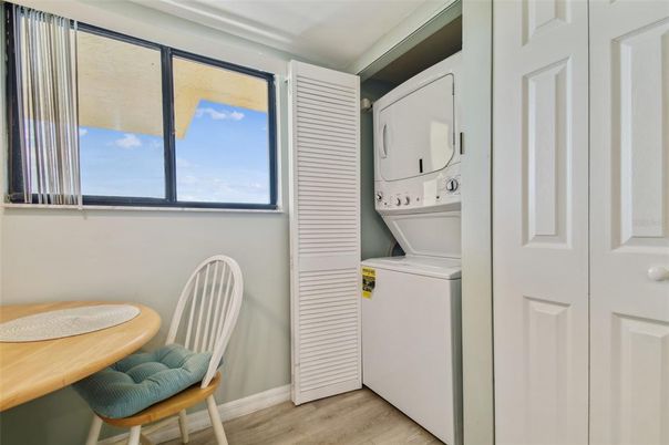 Interior, Utility Closets, Washer, Wood Texture Flooring
