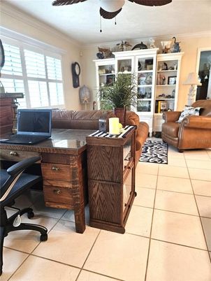 Home Office, Interior, Living room