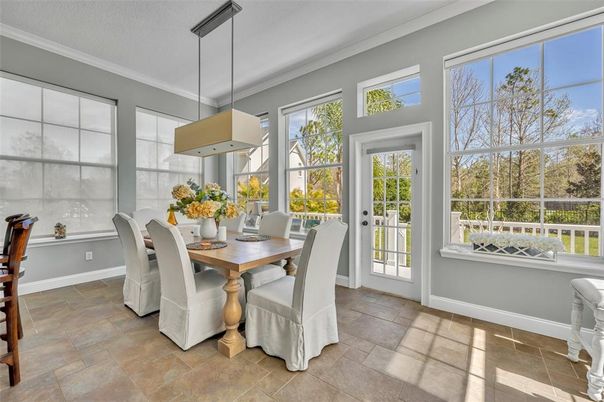 Dining room, Interior, Pendant Lights