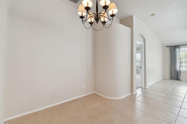 Chandelier, Empty room, Interior