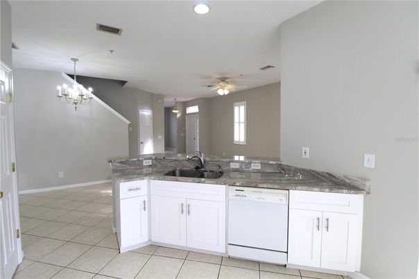Chandelier, Interior, Kitchen, Recessed Lighting