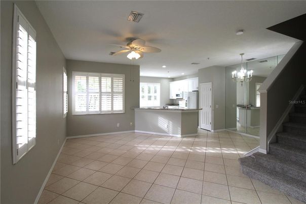Chandelier, Interior, Kitchen, Recessed Lighting