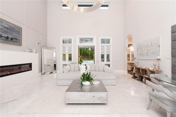 Fireplace, Interior, Living room, Marble