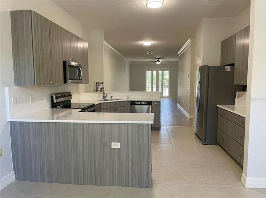 Interior, Kitchen, Recessed Lighting