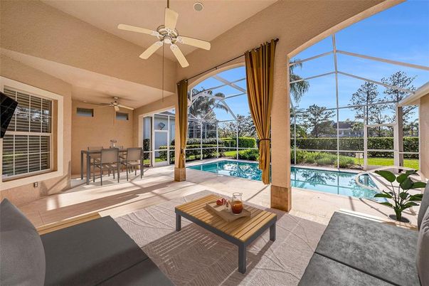 Dining room, Glass Ceilings, Interior, Pool, Sun Room
