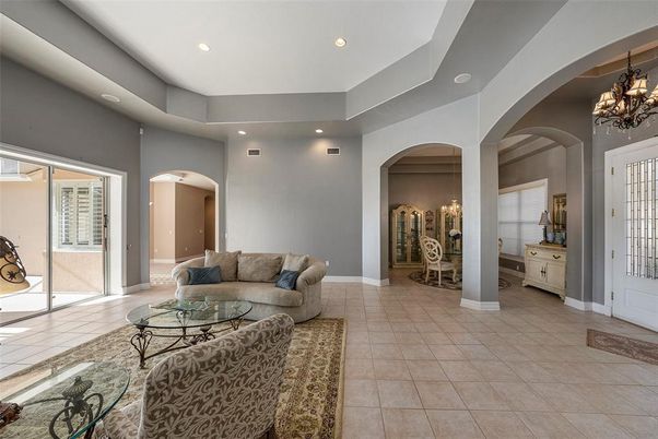 Chandelier, Interior, Living room, Recessed Lighting