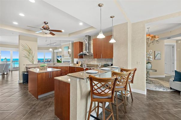 Interior, Kitchen, Pendant Lights, Recessed Lighting, Water