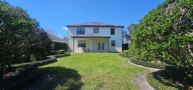 Backyard, Exterior, Solar Panels