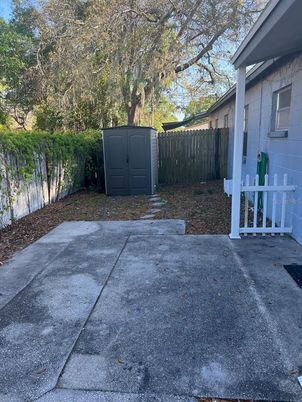 Backyard, Exterior