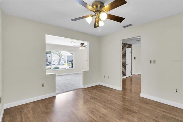 Empty room, Interior, Wood Texture Flooring