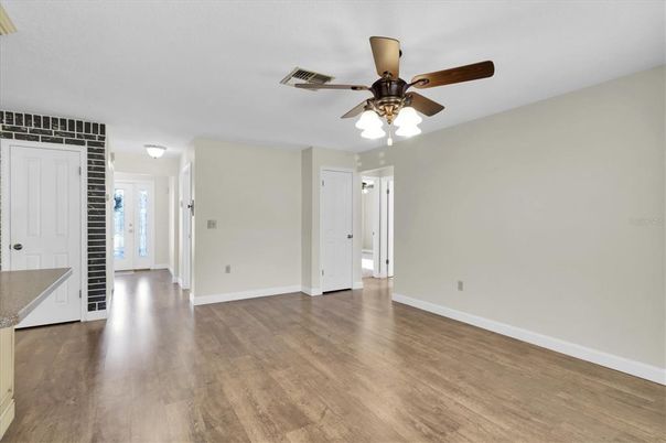 Empty room, Interior, Wood Texture Flooring